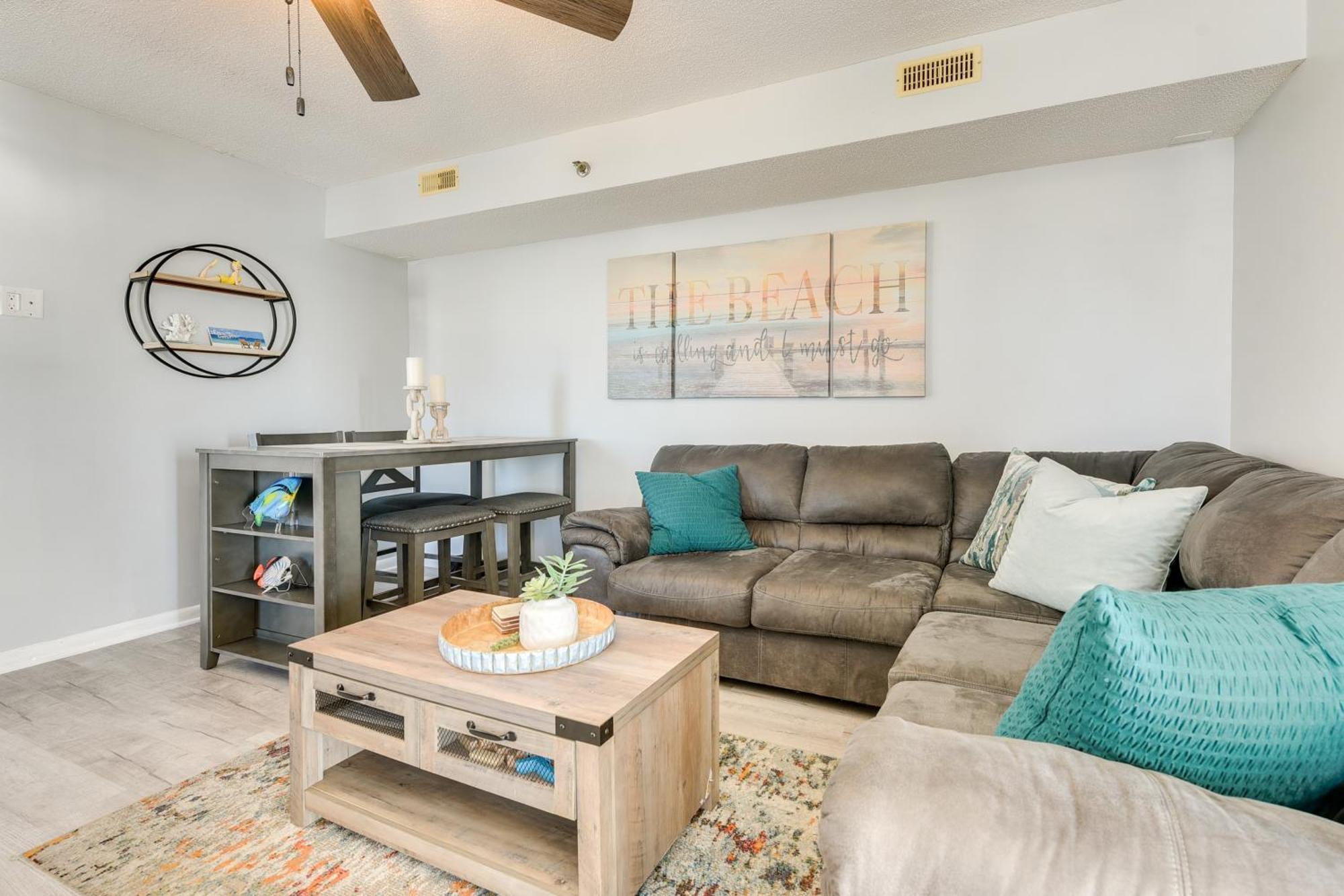 Oceanfront North Myrtle Beach Condo With Indoor Pool Exterior photo